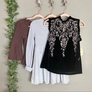 Free People, Urban Outfitters, & Altars State tops